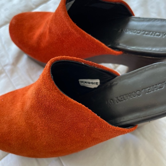 Rachel Comey Red Suede Mules - Picture 12 of 16